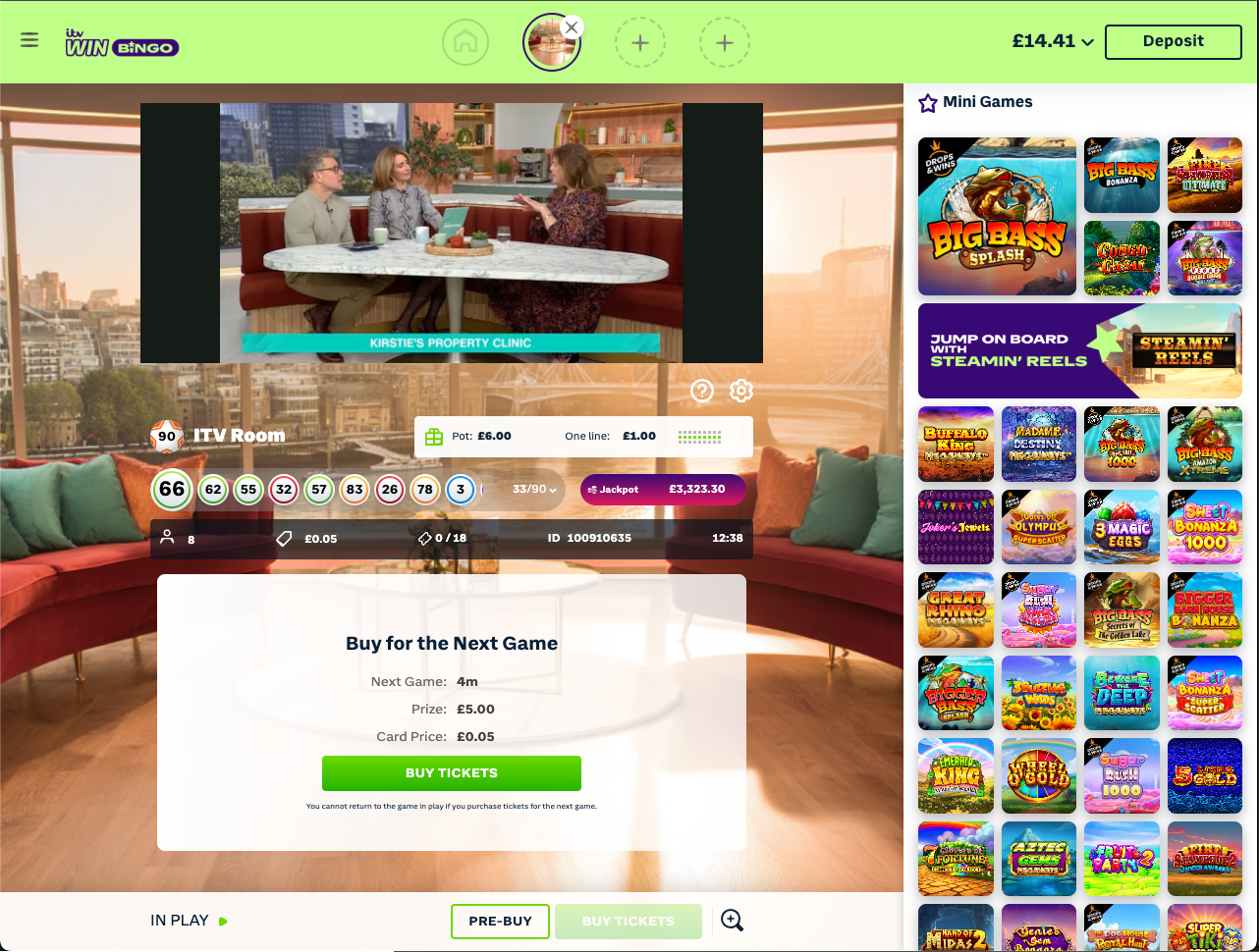 New minigames design